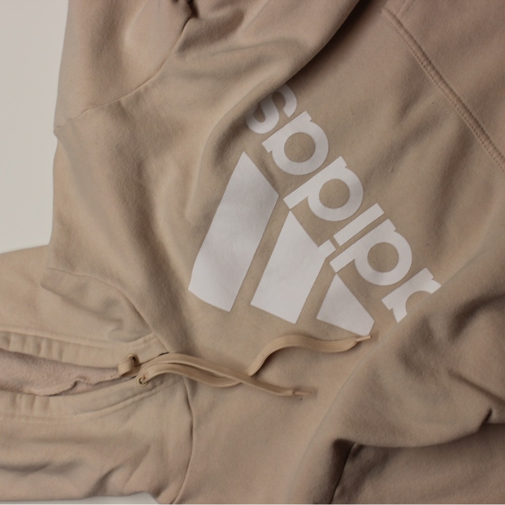 Light pink adidas hoodie